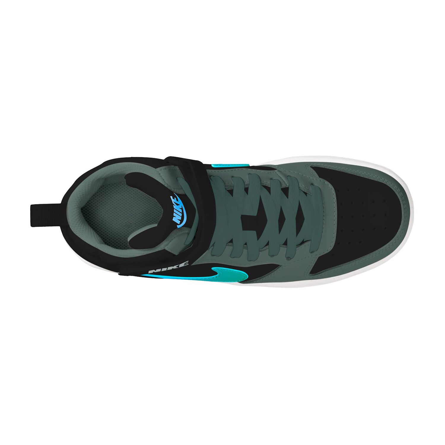 Nike Court Borough Mid 2 Big Kid Boys Sneakers