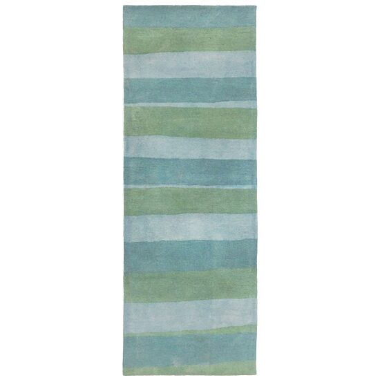Liora Manne Piazza Stripes Hand Tufted Wool Indoor Rectangular Runner