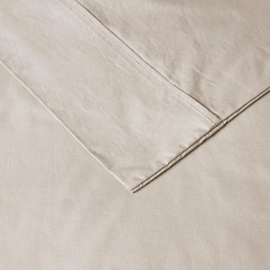 Madison Park Peached Percale Cotton Sheet Set