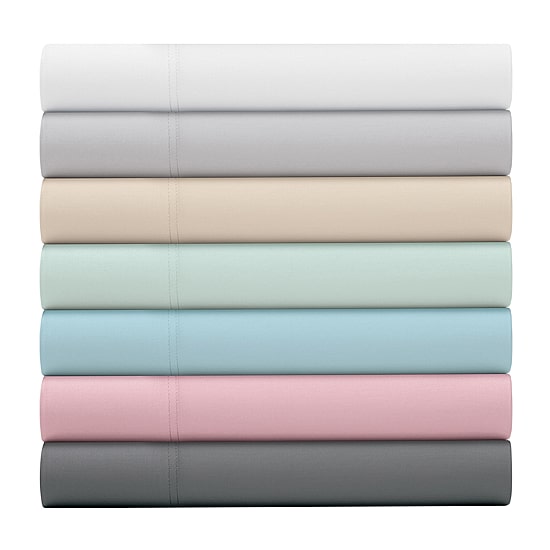 Ella Jayne 100% Cotton Percale Cool and Crisp Deep Pocket Sheet Set