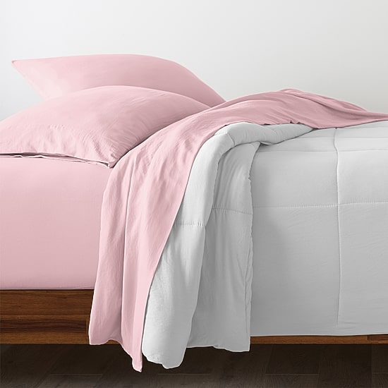 Ella Jayne 100% Cotton Percale Cool and Crisp Deep Pocket Sheet Set