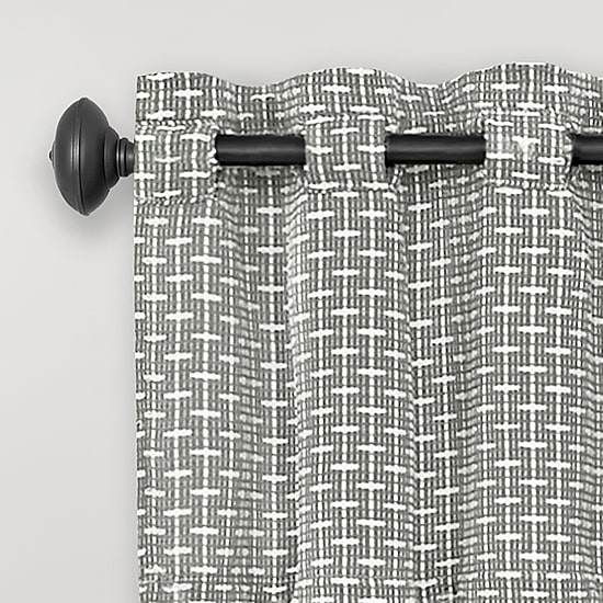 Achim Bedford Rod Pocket Tailored Valance