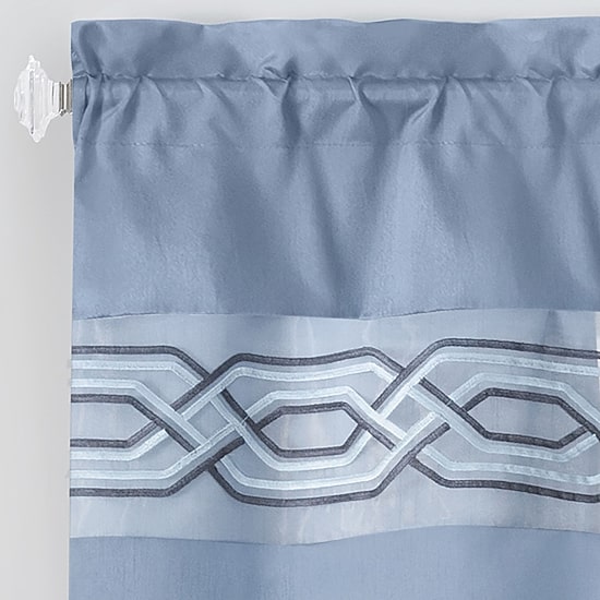 Achim Paige 3-pc. Rod Pocket Window Tier