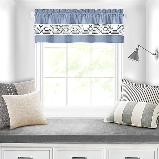 Achim Paige Rod Pocket Tailored Valance