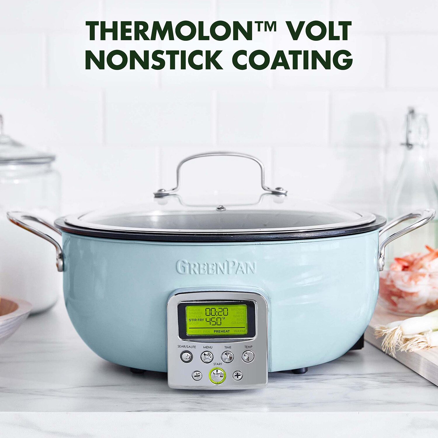 GreenPan Essential Smart Skillet