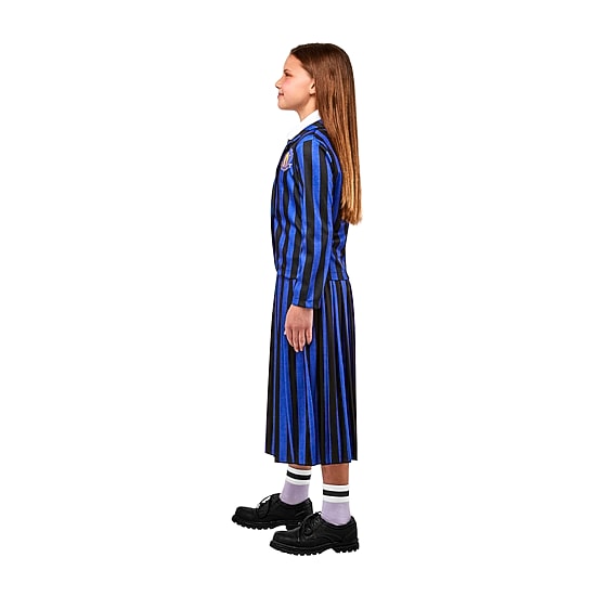 Little & Big Kid Girls Purple Nevermore Academy Uniform The Addams Family Wednesday Addams 3-pc. Costume