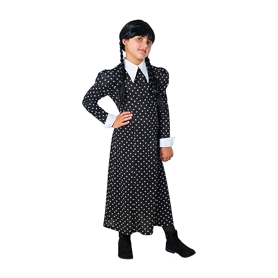 Little & Big Kid Girls Nevermore Academy The Addams Family Wednesday Addams Costume