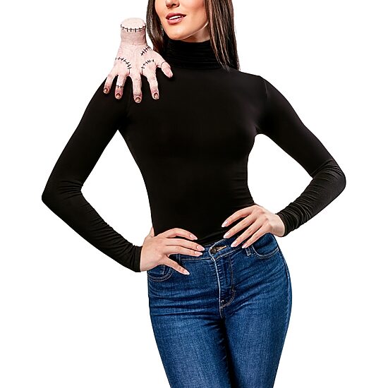 Unisex Adult The Addams Family Nevermore Academy Thing Shoulder Sitter Costume Accessory