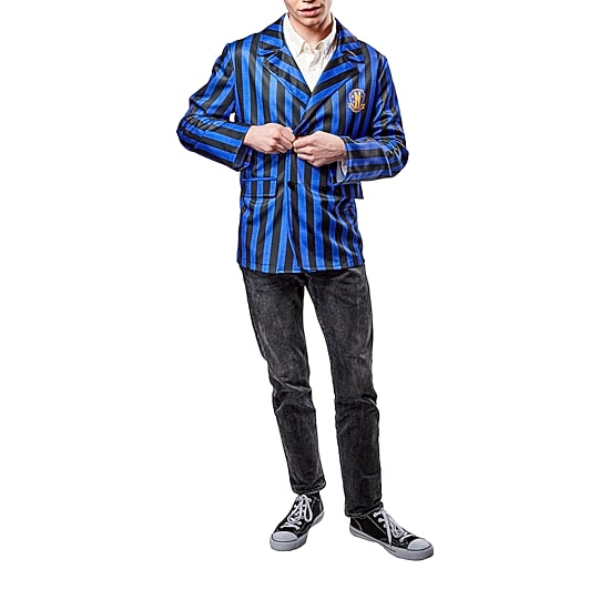 Mens Nevermore Academy Mens Uniform Jacket Costume