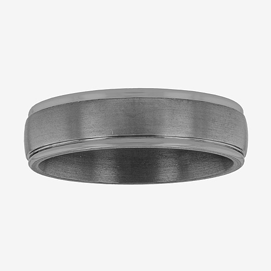Mens 6MM Tantalum Wedding Band