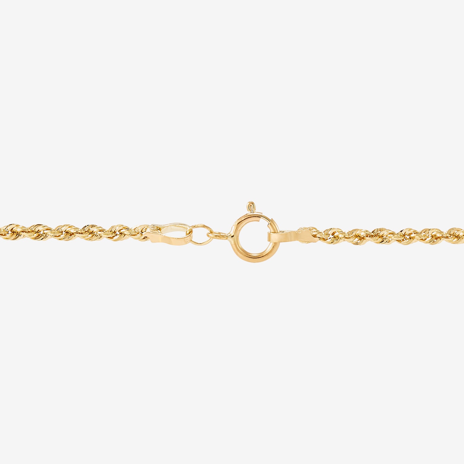 Womens 14K Gold Hollow Heart 7 Inch Link Bracelet