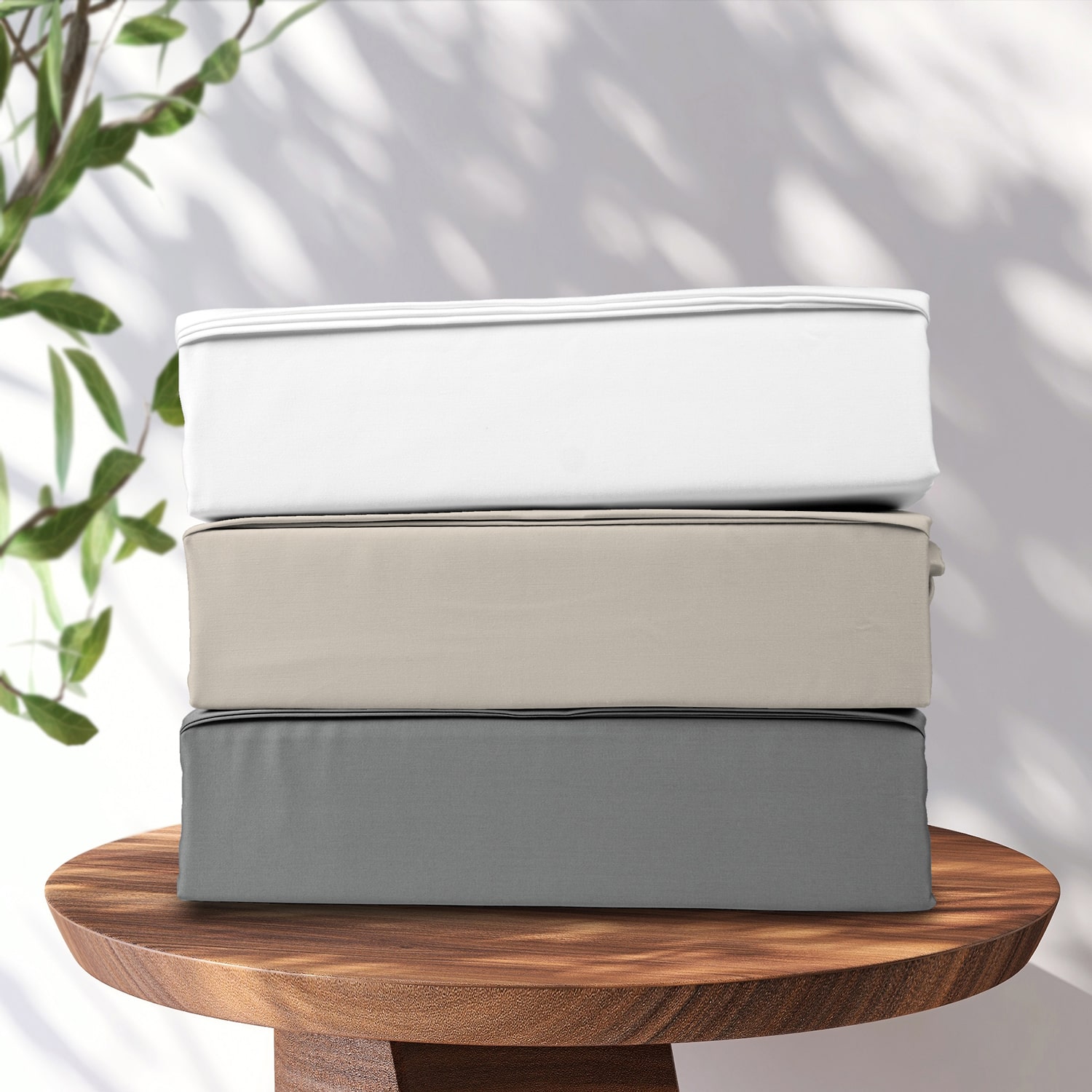 Purity Home Percale 3-pc. Duvet Cover Set
