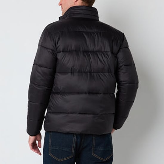 St. John's Bay Mens Water Resistant Midweight Puffer Jacket