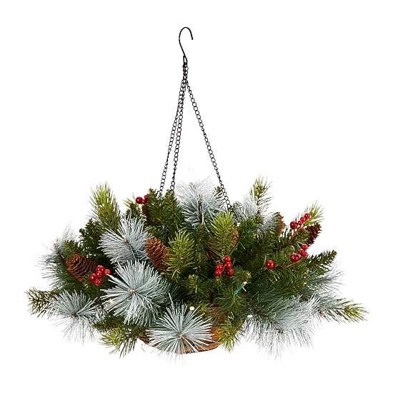 Nearly Natural Hanging Basket Artificial Plant