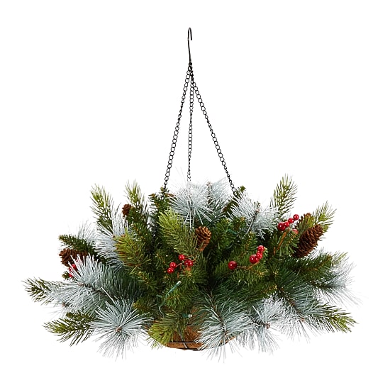 Nearly Natural Hanging Basket Artificial Plant