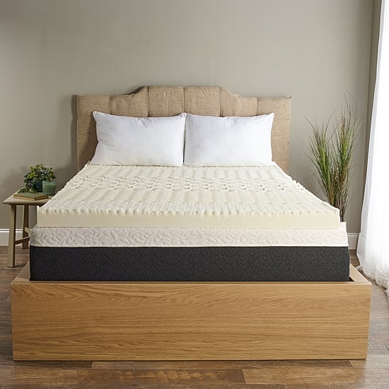 Isotonic® 3” 5-Zone Mattress Topper Featuring Isotonic®+ Memory Foam