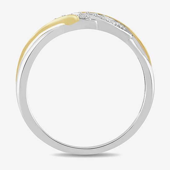 1/2 CT. T.W. Lab Grown White Diamond 14K Gold Over Silver Side Stone Bridal Set - Womens size 7 Ring / Mens size 10.5 Band