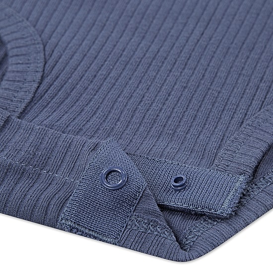 Huggies Baby Boys Crew Neck Long Sleeve Rib Knit 2-pc. Bodysuit