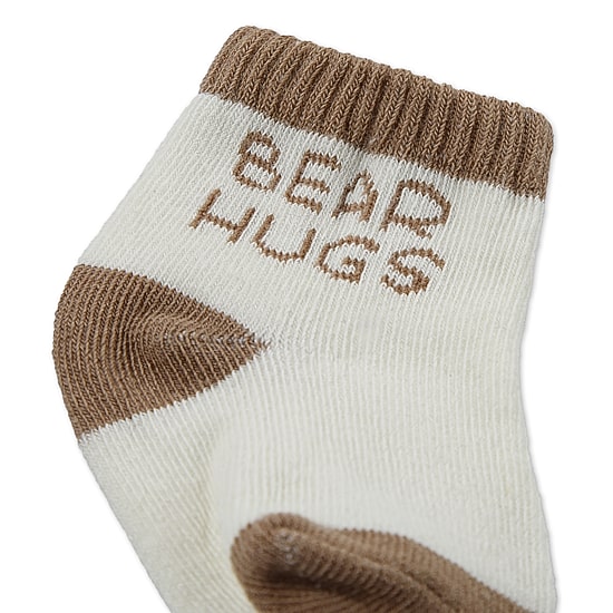 Huggies Baby Boys Multi-Pack 6 Pair Quarter Ankle Socks