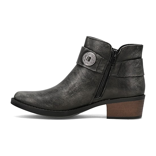 Frye and Co. Womens Helia Stacked Heel Booties
