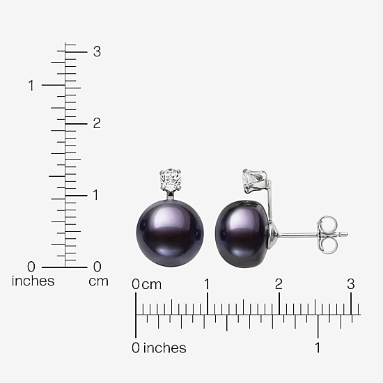 Cultured Freshwater Pearl Sterling Silver Round 2-pc. Jewelry Set