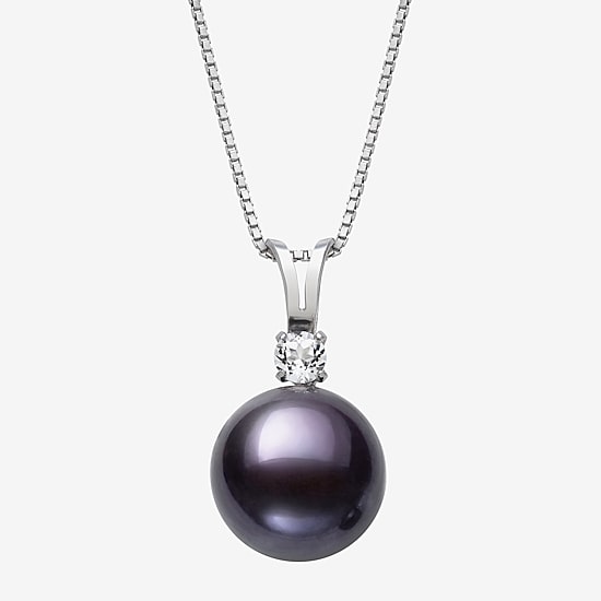 Cultured Freshwater Pearl Sterling Silver Round 2-pc. Jewelry Set