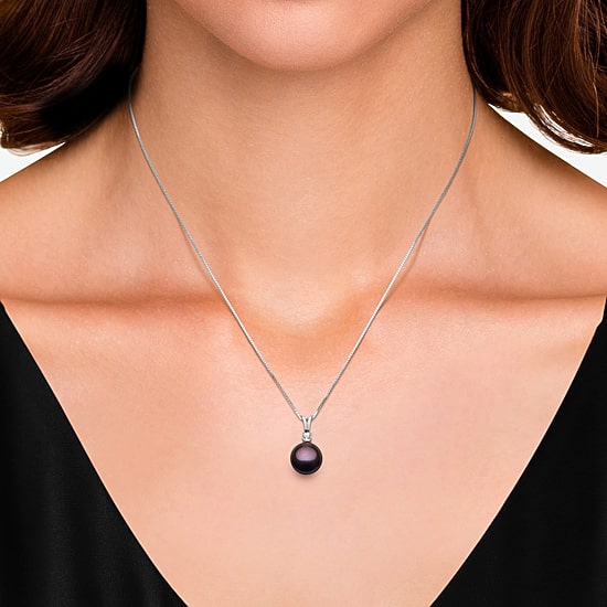 Cultured Freshwater Pearl Sterling Silver Round 2-pc. Jewelry Set