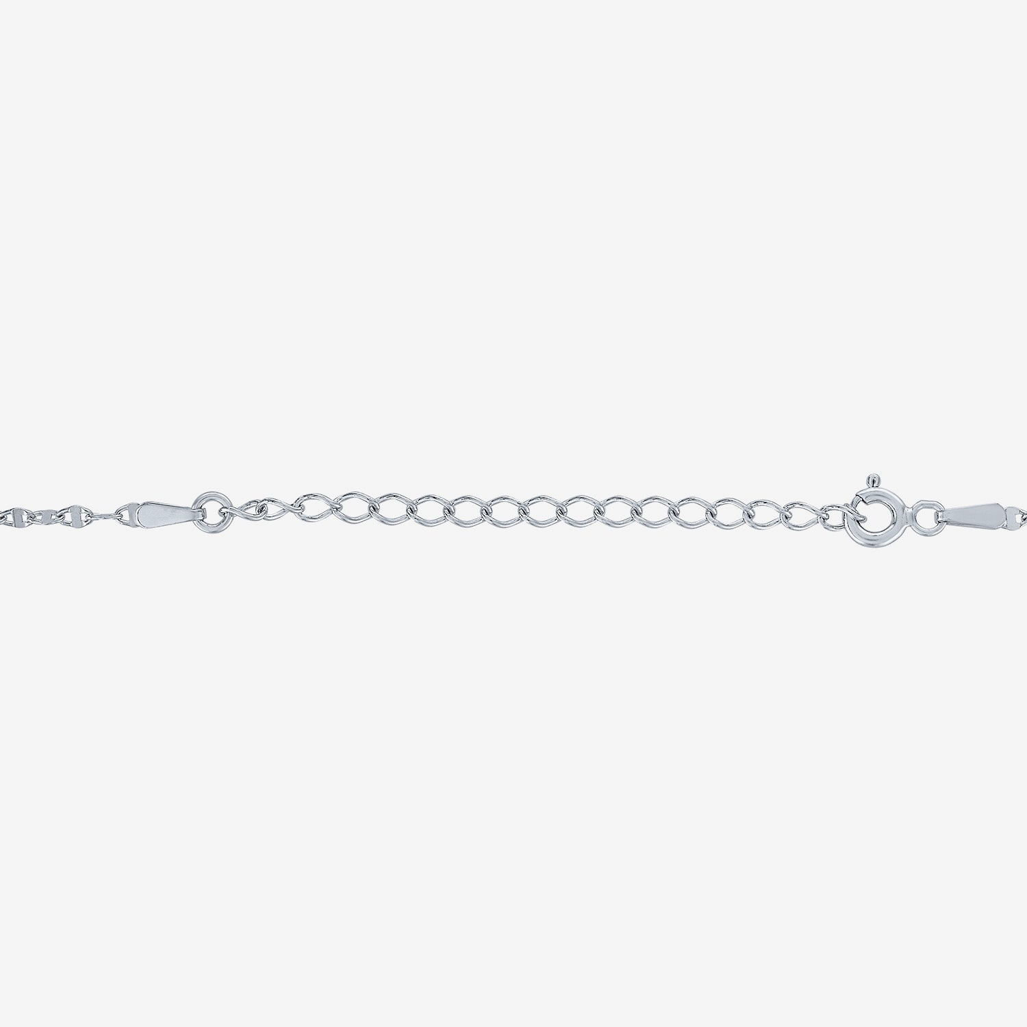 Diamond Addiction Womens 1/10 CT. T.W. Natural Black Diamond Sterling Silver Round 16 Inch Pendant Necklace