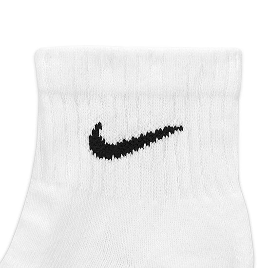 Nike Everyday Cushioned Unisex Adult Multi-Pack 6 Pair Quarter Ankle Socks