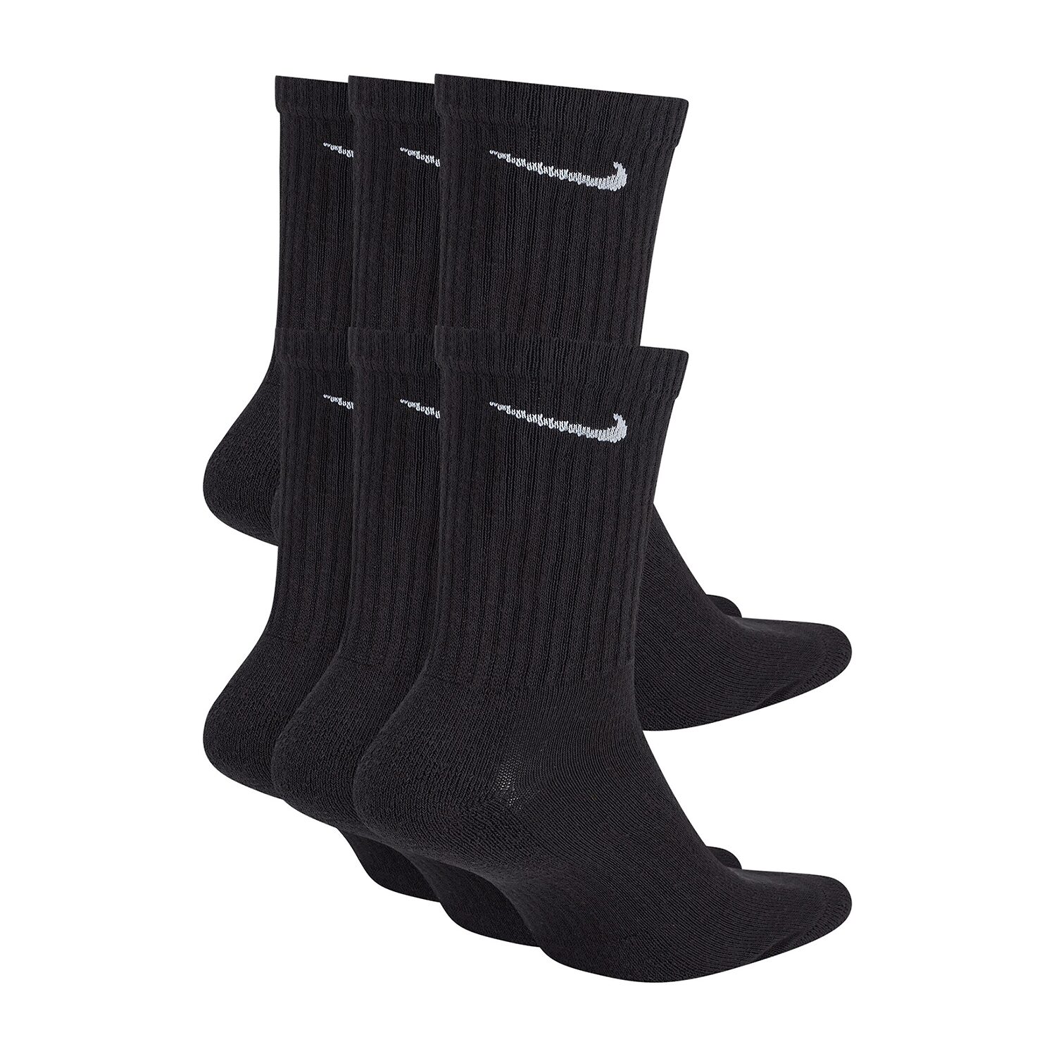 Nike Everyday Cushioned Unisex Adult 6 Pair Crew Socks