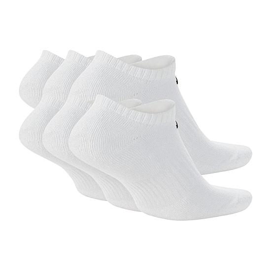 Nike Everyday Cushioned Unisex Adult Multi-Pack 6 Pair No Show Socks