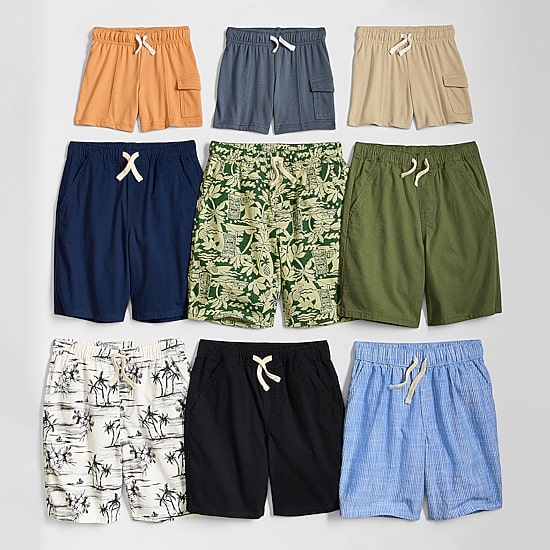 Okie Dokie Toddler & Little Boys Pull-On Short