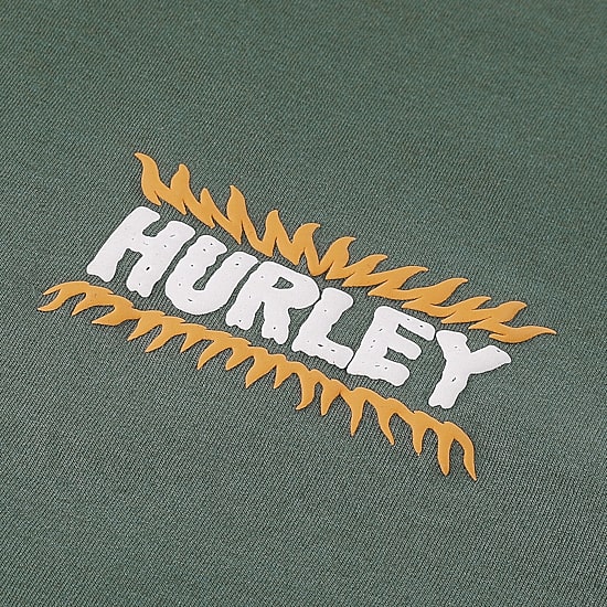 Hurley Big Kid Boys Crew Neck Short Sleeve Regular Fit Graphic T-Shirt