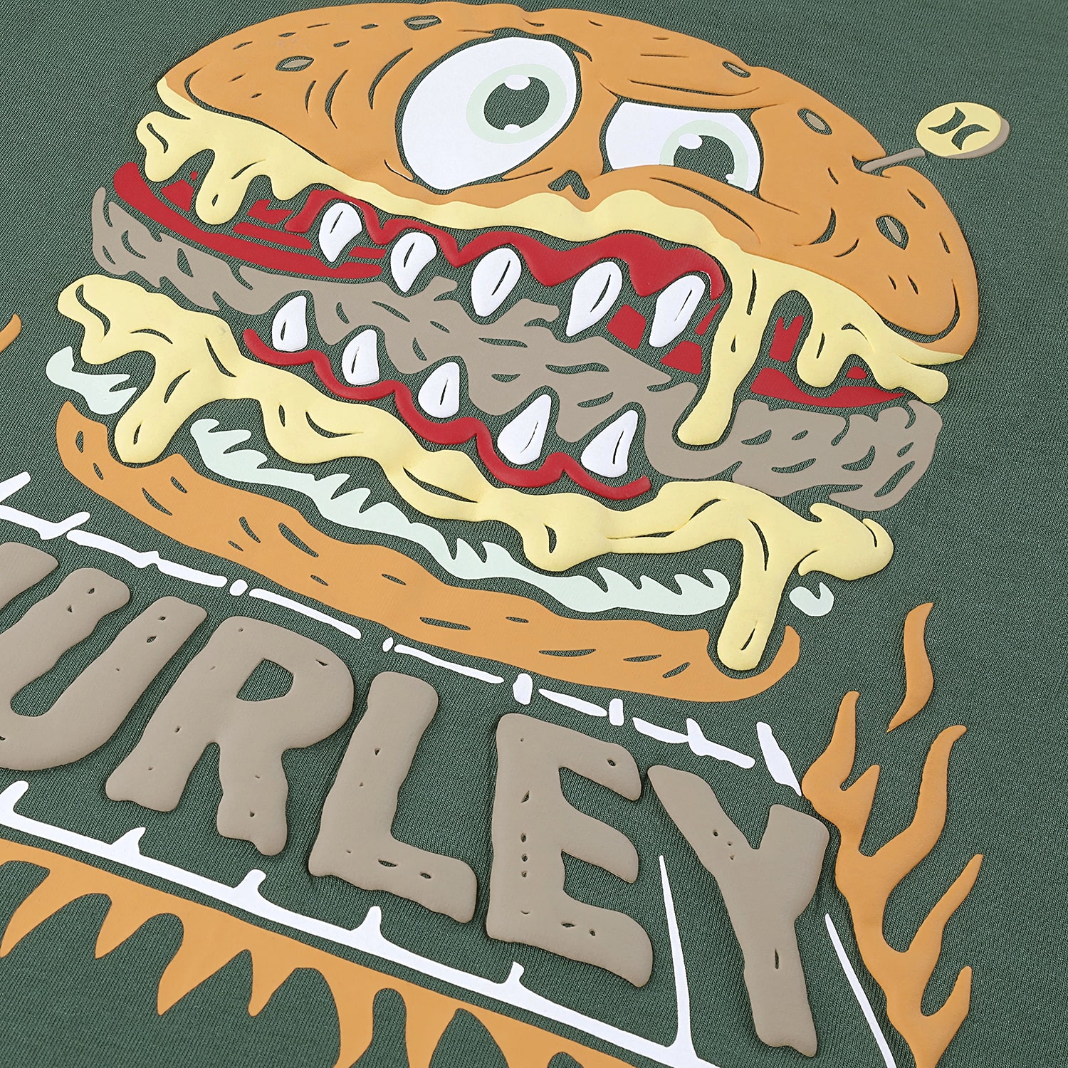 Hurley Big Kid Boys Crew Neck Short Sleeve Regular Fit Graphic T-Shirt