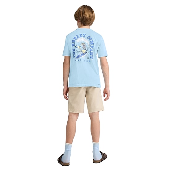 Hurley Big Kid Boys Crew Neck Short Sleeve Regular Fit Graphic T-Shirt