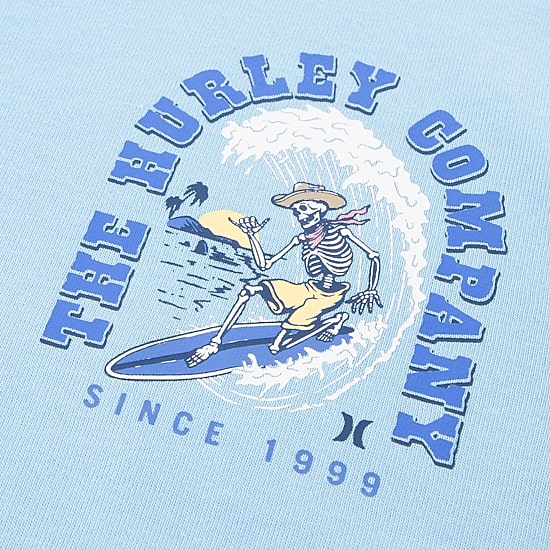 Hurley Big Kid Boys Crew Neck Short Sleeve Regular Fit Graphic T-Shirt