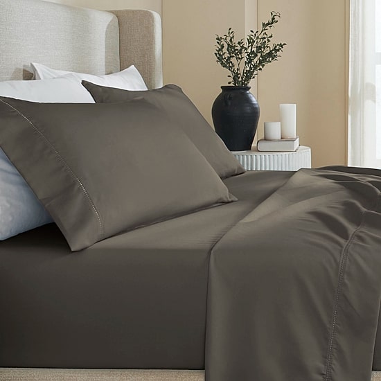 SUPERIOR® Pandora Smooth Sateen Weave 600tc Sheet Set