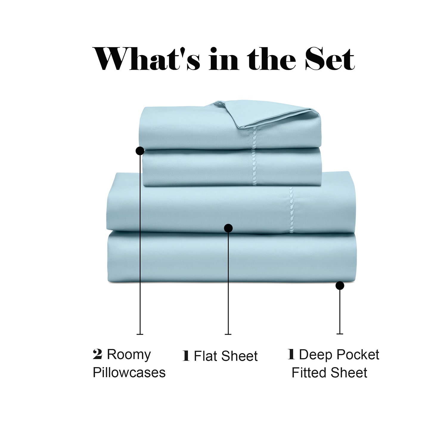 SUPERIOR® Imperia Dash Stitch 600tc Sheet Set