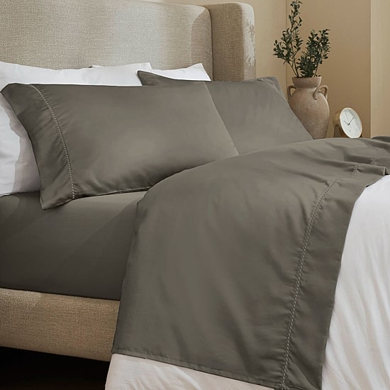 SUPERIOR® Imperia  Dash Stitch 600tc Sheet Set