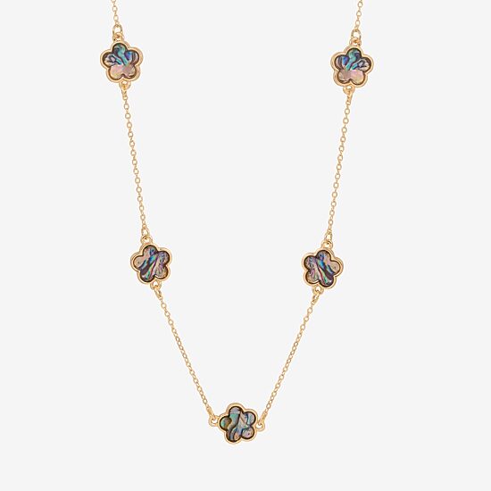 Bijoux Bar Delicates Womens 16 Inch Link Chain Necklace