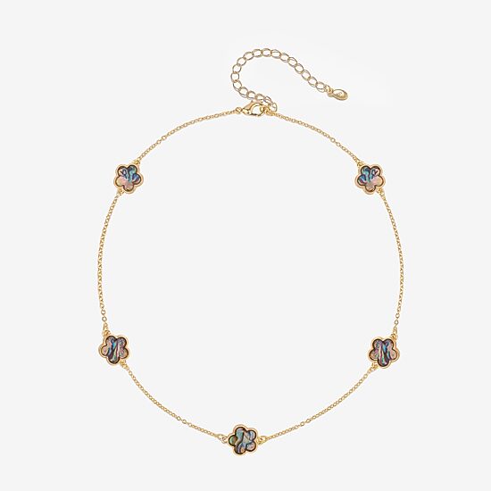 Bijoux Bar Delicates Womens 16 Inch Link Chain Necklace