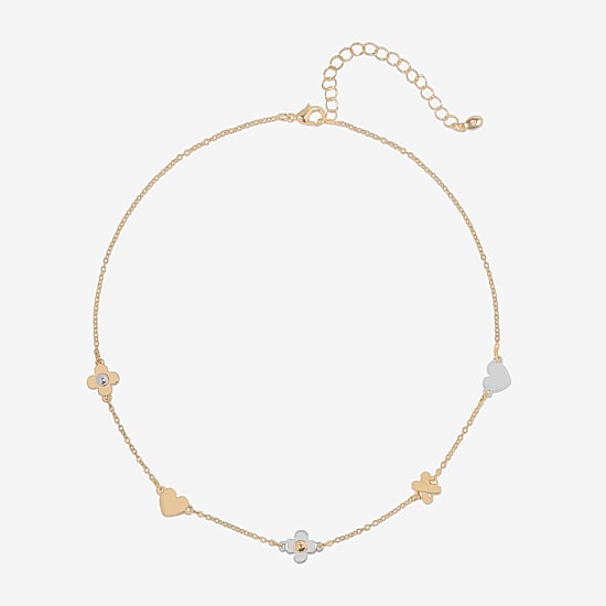 Bijoux Bar Delicates Womens 16 Inch Link Chain Necklace