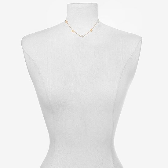 Bijoux Bar Delicates Womens 16 Inch Link Chain Necklace