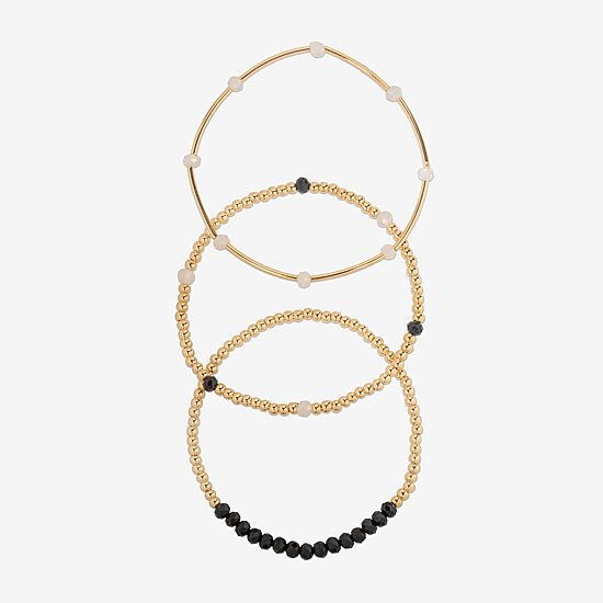 Bijoux Bar Delicates Womens 3-pc. Bracelet Set
