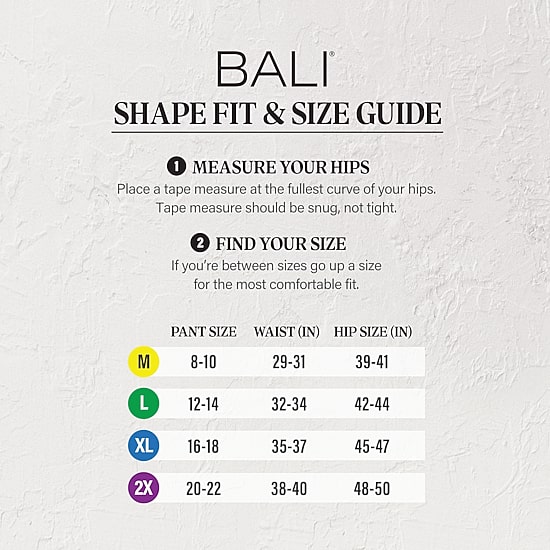 Bali Passion For Comfort Minimizer Body Shaper Df1009