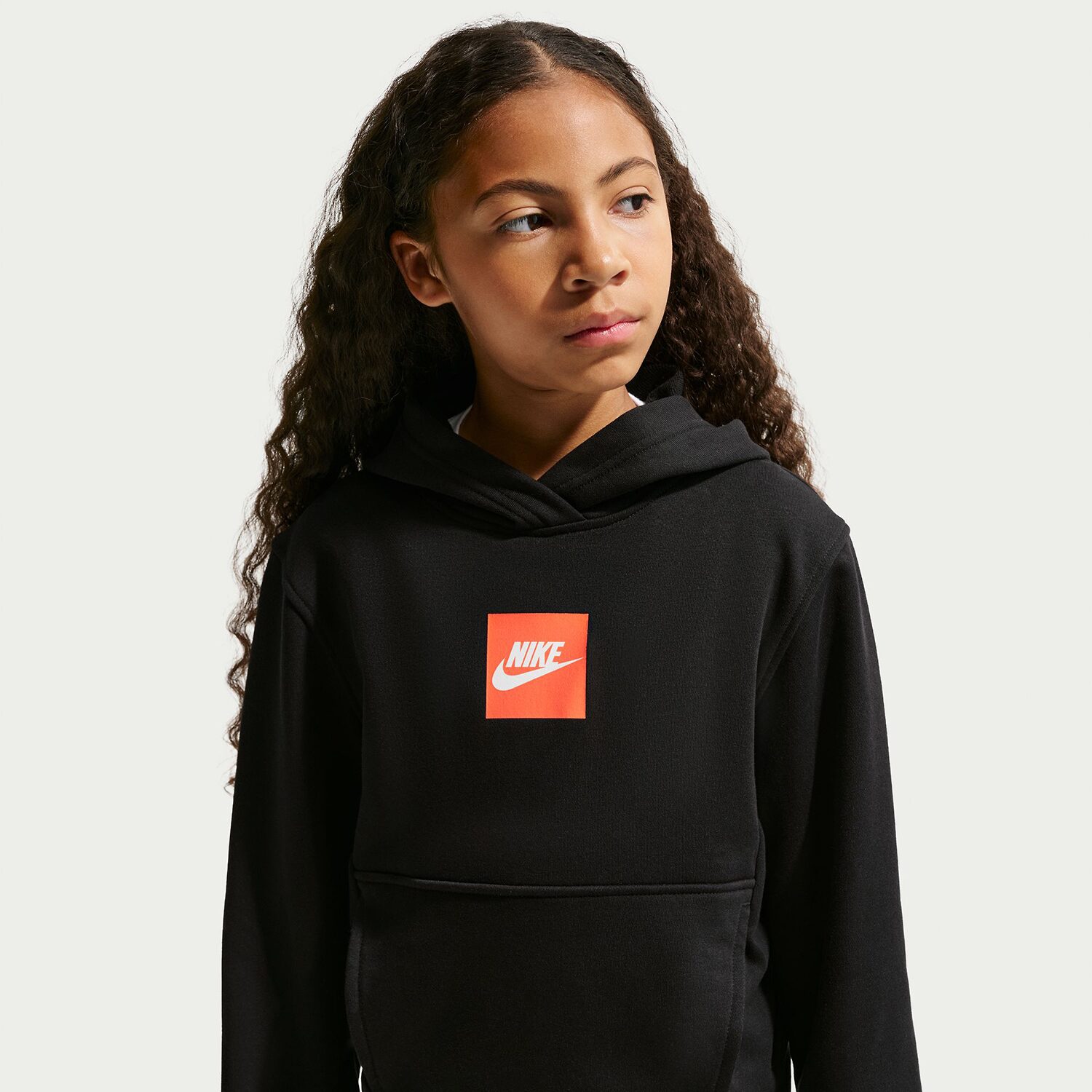 Nike Club Big Kid Unisex Long Sleeve Active Hoodie