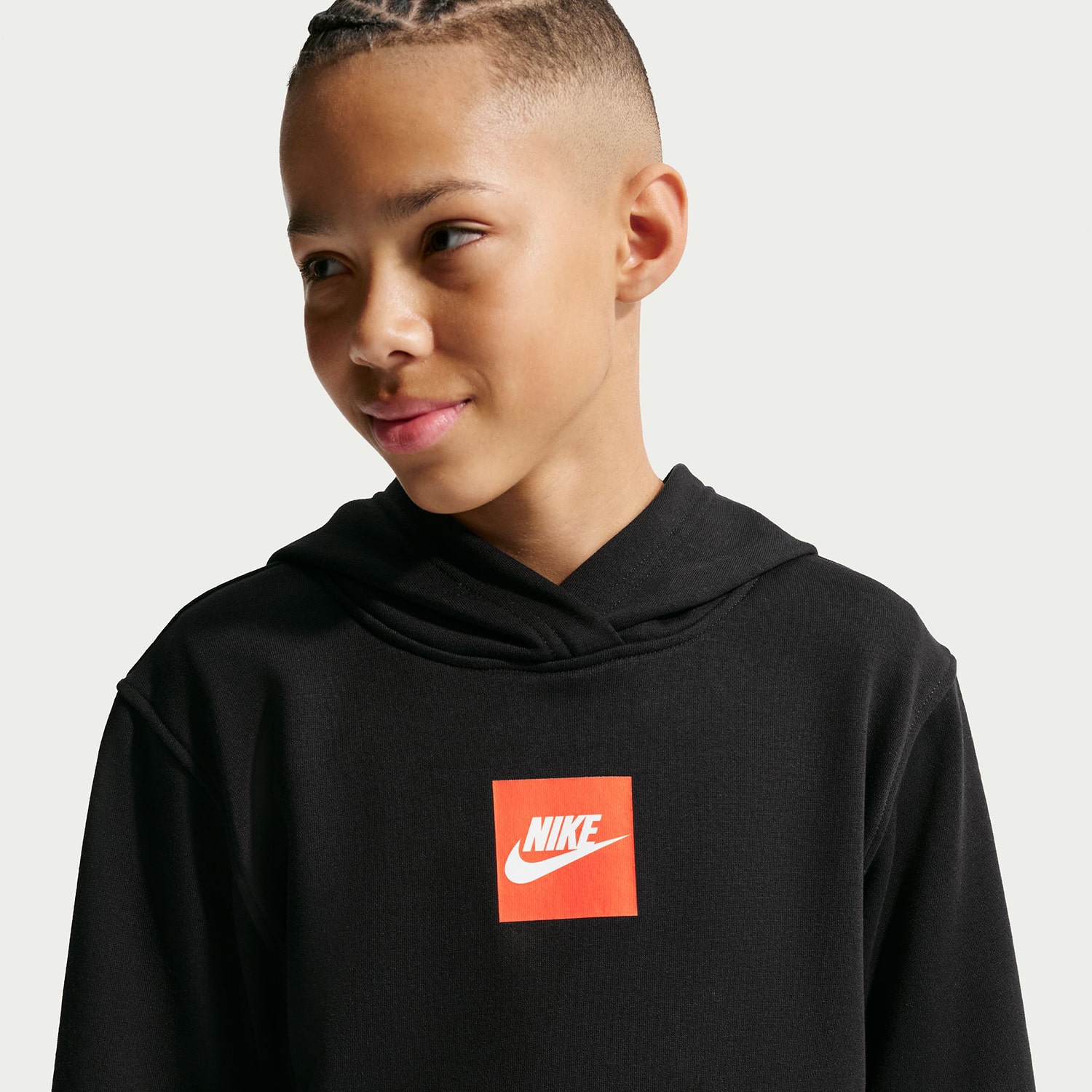 Nike Club Big Kid Unisex Long Sleeve Active Hoodie