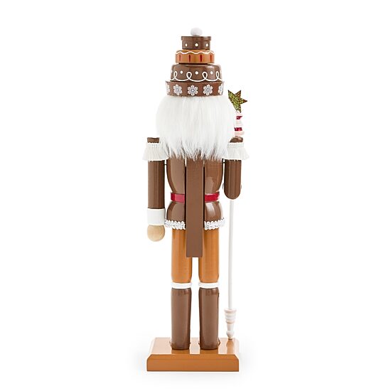 North Pole Trading Co. Wood Christmas Nutcracker