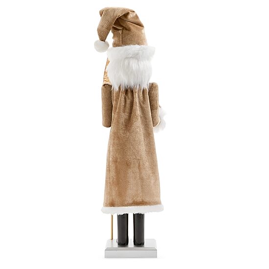 North Pole Trading Co. Wood Christmas Nutcracker