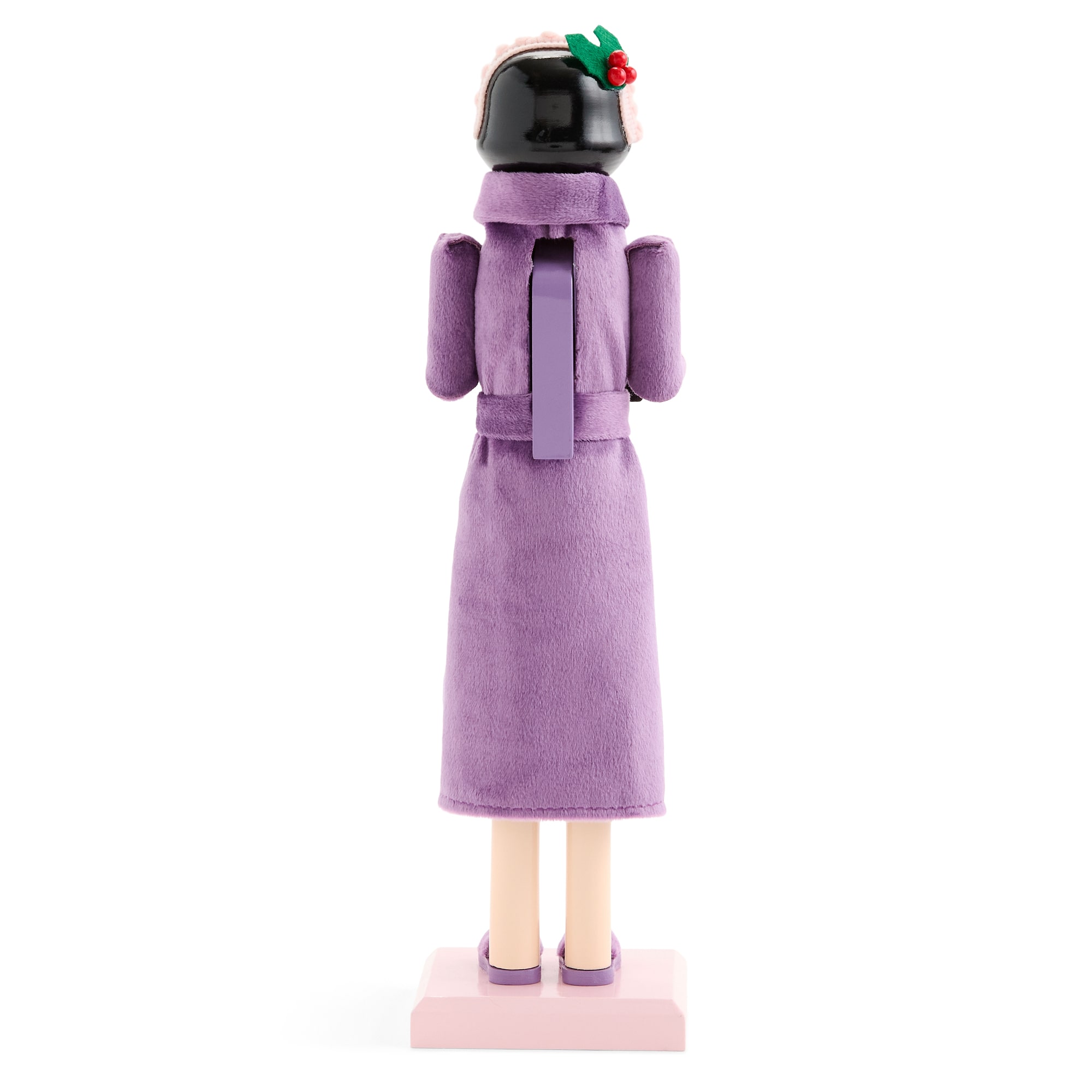 North Pole Trading Co. 12" Spa Girl Wood Christmas Nutcracker